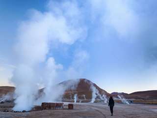 Geysers of the Tatio and them thermal baths / Free afternoon